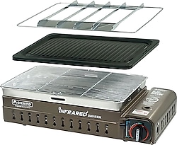 Orcamp CK-507 Kahverengi Izgaralı Portatif Kamp Ocağı