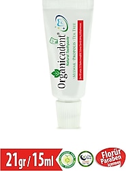 Organicadent Florürsüz Doğal 75 ml Diş Macunu