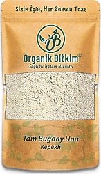 Organik Bitkim Kepekli Tam Buğday Unu 500 gr