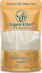 Organik Bitkim Kepekli Tam Yulaf Unu 500 gr