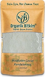 Organik Bitkim Rendelenmiş Hindistan Cevizi 250 gr