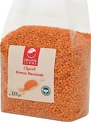Organik Gurme Kırmızı Mercimek 1 kg