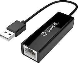Orico UTJ-U2-BK-BP USB to Ethernet Dönüştürücü