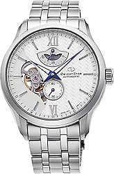 Orient Star Layered Skeleton RE-AV0B01S00B Çelik Kordon Beyaz Erkek Kol Saati