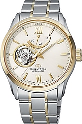 Orient Star Open Heart Semi Skeleton RE-AT0004S00B Çelik Kordon Gold Erkek Kol Saati