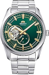 Orient Contemporary Semi-Skeleton RA-AR0008E10B Çelik Kordon Yeşil Erkek Kol Saati