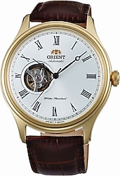 Orient Bambino Semi Skeleton FAG00002W0 Kahverengi-Gold Erkek Kol Saati