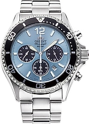 Orient Mako Chronograph Solar RA-TX0210L10B Mavi Erkek Kol Saati