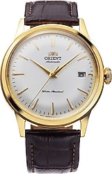 Orient Bambino RA-AC0M01S10B Deri Kordon Kahverengi-Gold Erkek Kol Saati
