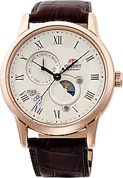 Orient Classic RA-AK0007S10B Kahverengi-Rose Gold Erkek Kol Saati