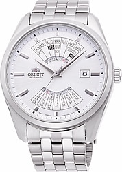 Orient Contemporary Multi Year Calendar RA-BA0004S10B Çelik Kordon Beyaz Erkek Kol Saati