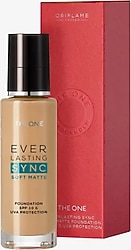 Oriflame The One Everlasting Sync Soft Matte SPF 10 Ivory Neutral 30 ml Likit Fondöten