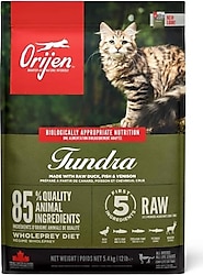 Orijen Tundra Tahılsız 5.4 kg Yetişkin Kedi Maması
