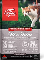 Orijen Fit & Trim Light 5.4 kg Tahılsız Yetişkin Kedi Maması