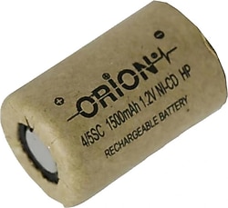 Orion 1.2V 1500 mAh Ni-Cd 4/5SC Şarjlı Pil