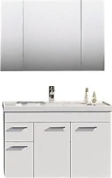 Orka Enez Livana 100 cm Lavabolu Banyo Dolabı Seti