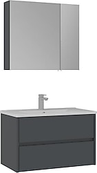 Orka Side 85 cm Çekmeceli Banyo Dolabı Seti