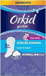 Orkid Deofresh Normal Günlük Ped 40'lı