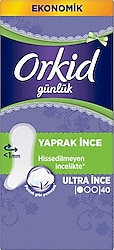 Orkid Yaprak Ultra İnce Günlük Ped 40'lı