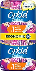 Orkid Platinum Normal Boy 1 Hijyenik Ped 14'lü