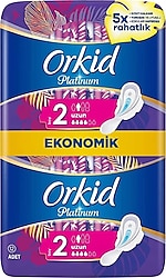 Orkid Platinum Uzun Boy 2 Hijyenik Ped 12'li