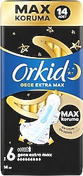 Orkid Ultra Gece Extra Max Boy 6 14'lü Hijyenik Ped
