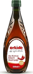 Orkide Zeytin Dalından Acı Kırmızı Biberli Zeytinyağı 500 ml