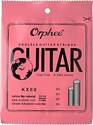Orphee KX80 Soprano Ukulele Teli