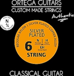 Ortega NYA44N Regular Nylon Authentic 4/4 Set Klasik Gitar Teli