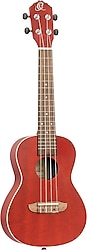 Ortega RUFIRE Red Satin Concert Ukulele