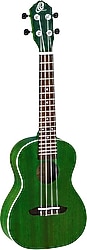 Ortega RUFOREST Forest Green Satin Concert Ukulele