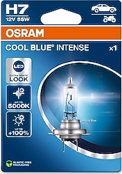 Osram Cool Blue Intense H7 5000K 64210CBN 55 W Oto Ampul