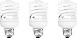 Osram Duluxstar Mini Twist Beyaz Işık 23 W-112 W E27 3'lü LED Ampul