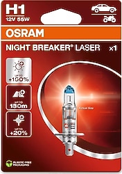Osram Night Breaker Laser H1 64150NL 55 W Oto Ampul