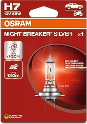 Osram Night Breaker Silver 12V H7 64210NBS 55 W Oto Ampul