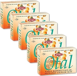 Otacı Doğal Çam Katranlı ve Kükürtlü 80 gr 5 Adet Sabun