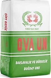 Ova 25 kg Çift Geyik Baklavalık Böreklik Buğday Unu