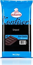 Ovalette Bitter Konfiseri 2.5 kg Kokolin Çikolata