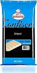 Ovalette Beyaz Konfiseri Kokolin Çikolata 2.5 kg