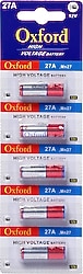 Oxford 27A MN27 12 V 5'li Alkalin Pil