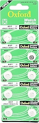Oxford AG1 LR621/364A 10'lu Alkalin Düğme Pil