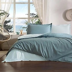 Özdilek Colourist Maldiv Aqua Ranforce Çift Kişilik Nevresim Takımı