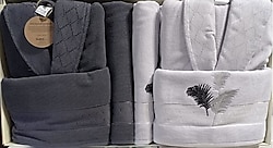 Özdilek Golden Palm Aile Bornoz Takımı