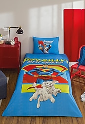 Özdilek Superman Best Friend Tek Kişilik Nevresim Takımı