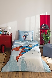 Özdilek Superman Hero Tek Kişilik Nevresim Takımı