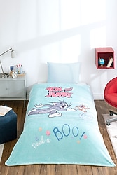 Özdilek Tom & Jerry Lisanslı Tek Kişilik Battaniye