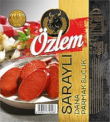 Özlem Saraylı Dana Parmak Sucuk 400 gr