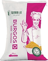 Özmen Burgos 0 Semolina İrmik 25 kg