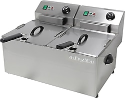 Öztiryakiler EF8D 8+8 lt Elektrikli Endüstriyel Fritöz