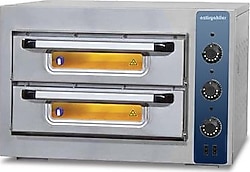 Öztiryakiler P5050.02 Çift Katlı Pizza Fırını